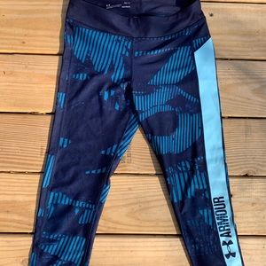 Under amour capris! Worn once